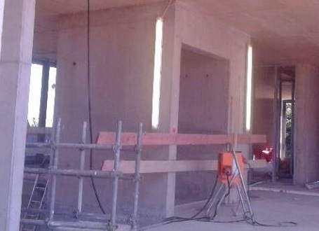 chantier provisoire